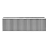 NNEVL Garden Shed 257x580x181 cm Metal Grey