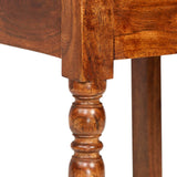 NNEVL Dining Chairs 4 pcs Solid Wood with Sheesham Finish Classic