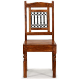 NNEVL Dining Chairs 6 pcs Solid Wood with Sheesham Finish Classic
