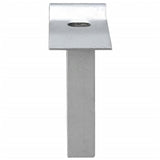 NNEVL Mesh Garden Gate Galvanised Steel 289x125 cm Grey