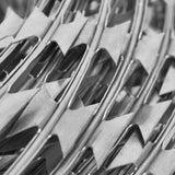 NNEVL Concertina NATO Razor Wire Galvanised Steel 300 m