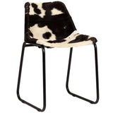 NNEVL Dining Chair 6 pcs Genuine Goat Leather