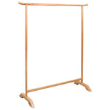 NNEVL Clothes Rack 125x150 cm Solid Oak Wood