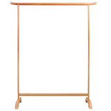 NNEVL Clothes Racks 2 pcs Solid Oak Wood