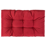 NNEVL Pallet Cushions 3 pcs Red Polyester