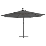NNEVL Cantilever Umbrella with Aluminium Pole 350 cm Anthracite