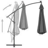 NNEVL Cantilever Umbrella with Aluminium Pole 350 cm Anthracite