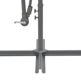NNEVL Cantilever Umbrella with Aluminium Pole 350 cm Anthracite