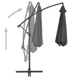 NNEVL Cantilever Umbrella with Aluminium Pole 300 cm Anthracite