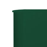 NNEVL 3-panel Wind Screen Fabric 400x120 cm Green