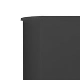 NNEVL 3-panel Wind Screen Fabric 400x120 cm Anthracite