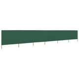 NNEVL 6-panel Wind Screen Fabric 800x80 cm Green
