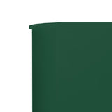 NNEVL 6-panel Wind Screen Fabric 800x80 cm Green