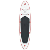 NNEVL Inflatable Stand Up Paddleboard Set Red and White