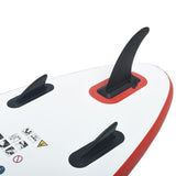 NNEVL Inflatable Stand Up Paddleboard Set Red and White