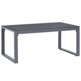 NNEVL 3 Piece Garden Lounge Set with Cushions Aluminium Black