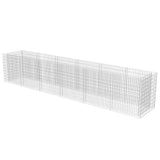 NNEVL Gabion Raised Bed Galvanised Steel 540x90x100 cm