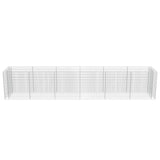 NNEVL Gabion Raised Bed Galvanised Steel 540x90x100 cm