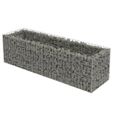 NNEVL Gabion Raised Bed Galvanised Steel 180x50x50 cm
