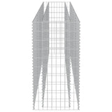 NNEVL Gabion Raised Bed Galvanised Steel 360x50x100 cm
