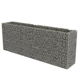 NNEVL Gabion Raised Bed Galvanised Steel 270x50x100 cm