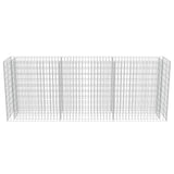 NNEVL Gabion Raised Bed Galvanised Steel 270x50x100 cm