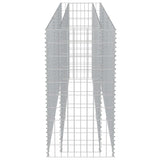 NNEVL Gabion Raised Bed Galvanised Steel 270x50x100 cm