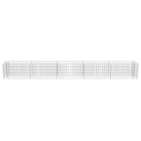 NNEVL Gabion Raised Bed Galvanised Steel 450x50x50 cm