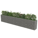 NNEVL Gabion Raised Bed Galvanised Steel 540x50x100 cm