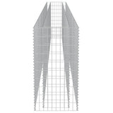 NNEVL Gabion Raised Bed Galvanised Steel 540x50x100 cm