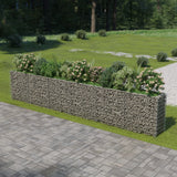 NNEVL Gabion Raised Bed Galvanised Steel 540x50x100 cm