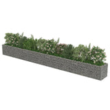 NNEVL Gabion Raised Bed Galvanised Steel 540x50x50 cm