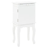 NNEVL Free Standing Jewelery Cabinet White