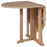 NNEVL Folding Butterfly Garden Table 120x70x75 cm Solid Teak Wood
