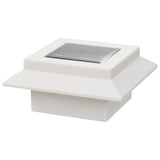NNEVL Outdoor Solar Lamps 6 pcs LED Square 12 cm White