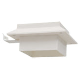 NNEVL Outdoor Solar Lamps 6 pcs LED Square 12 cm White