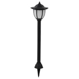 NNEVL Outdoor Solar Lamps 3 pcs LED Black