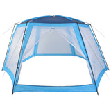 NNEVL Pool Tent Fabric 660x580x250 cm Blue