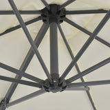 NNEVL Cantilever Umbrella with Steel Pole 250x250 cm Sand