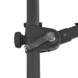 NNEVL Cantilever Umbrella with Steel Pole Anthracite 300 cm