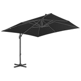 NNEVL Cantilever Umbrella with Aluminium Pole 300x300 cm Anthracite