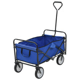 NNEVL Folding Hand Trolley Steel Blue
