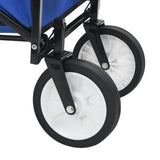 NNEVL Folding Hand Trolley Steel Blue