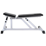 NNEVL Workout Bench with Barbell and Dumbbell Set 60.5 kg