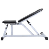 NNEVL Workout Bench with Barbell and Dumbbell Set 60.5 kg