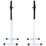 NNEVL Barbell Squat Rack with Barbell and Dumbbell Set 60.5 kg