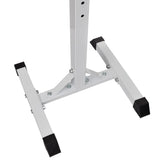 NNEVL Barbell Squat Rack with Barbell and Dumbbell Set 60.5 kg