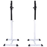 NNEVL Barbell Squat Rack with Barbell and Dumbbell Set 30.5 kg