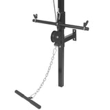 NNEVL Wall-mounted Power Tower with Barbell and Dumbbell Set 60.5 kg