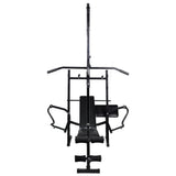 NNEVL Workout Bench with Weight Rack Barbell and Dumbbell Set 30.5kg